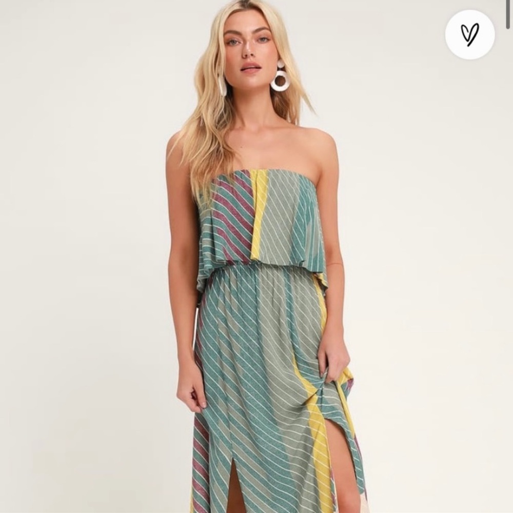 O’Neill strapless dress